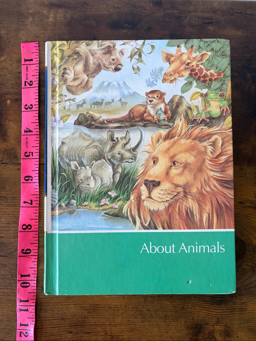 Vintage Childcraft Children Book About Animals - Homeschool Learning- Hardcover
